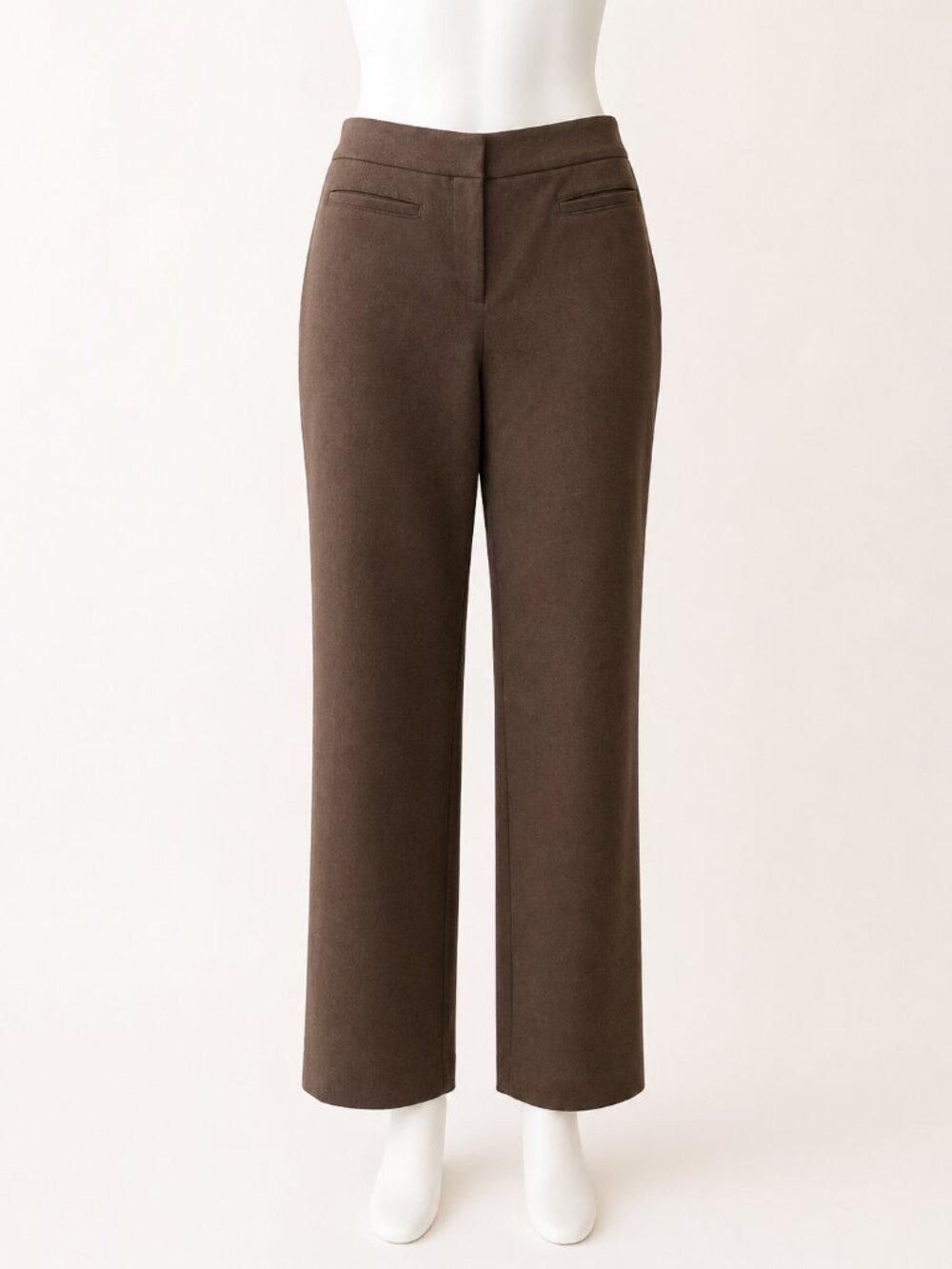 Liz Claiborne "Audra" Pants Size 4P Brown EUC